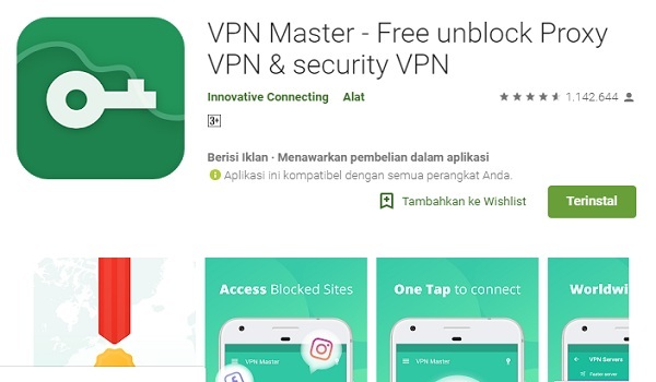 Tata Cara Menggunakan Vpn Master Internet Gratis Untuk Pemula