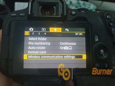 Cara Menghubungkan Kamera Canon