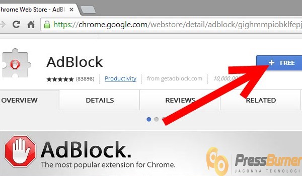 Cara Menghilangkan Iklan di Google Chrome Menggunakan Aplikasi Adblock