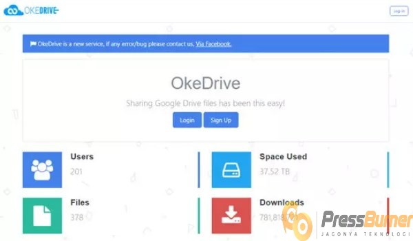 Menggunakan Okedrive