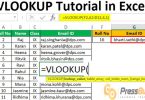 cara menggunakan vlookup