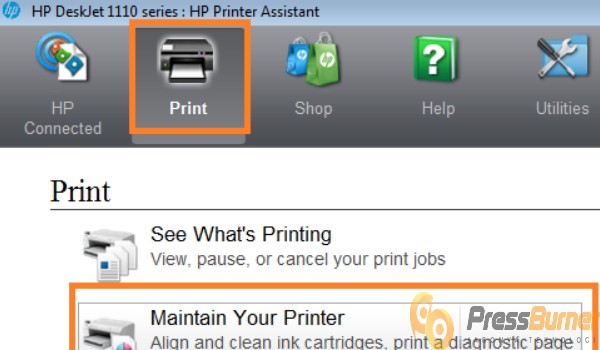 Cleaning Printer HP DeskJet