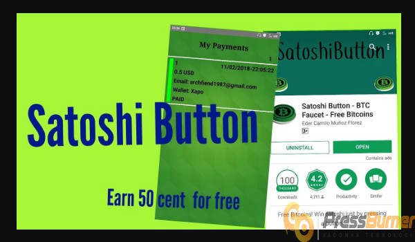 Satoshi Button