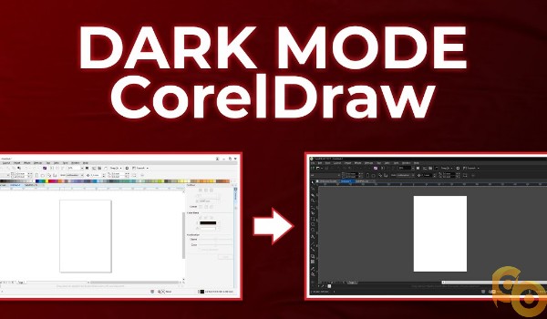 Setting Dark Mode Corel Draw
