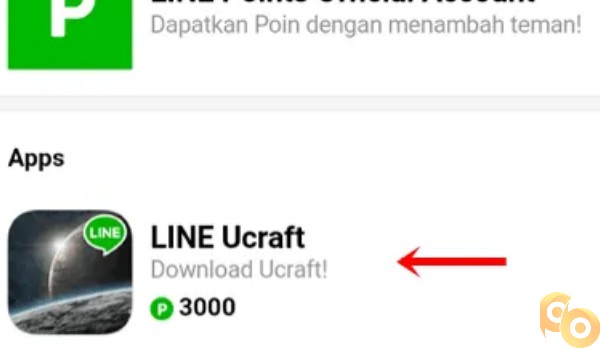 Mendapatkan Koin Line dengan Download Apps