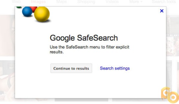cara mematikan safe search google chrome