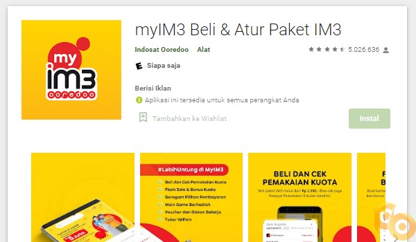 Cara Unreg Paket Indosat via MyIM3