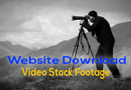 Website Download Video Stock Footage