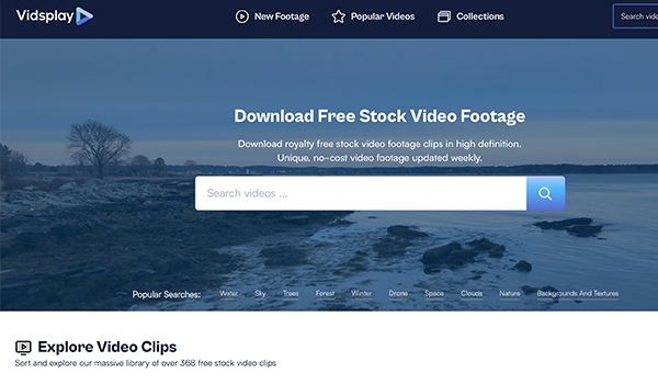 Website Download Video Stock Footage