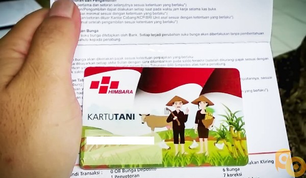 cara cek saldo kartu tani lewat hp