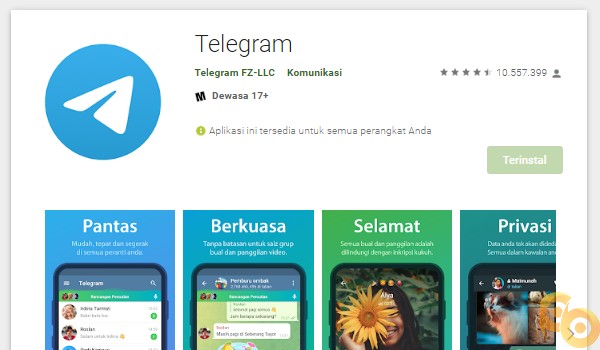 Cara Nonton Film di Telegram Melalui HP Android