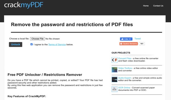 Cara Unlock Dokumen PDF 