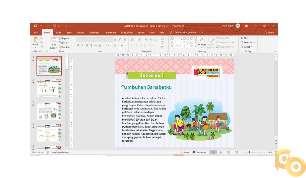 Menggunakan PowerPoint