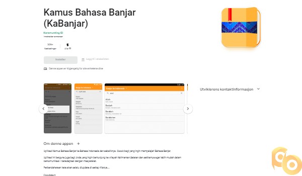 Terjemahan Bahasa Banjar dari Karamunting ID (KA Banjar)