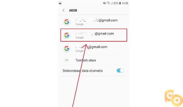 Mengganti Akun Gmail di Android