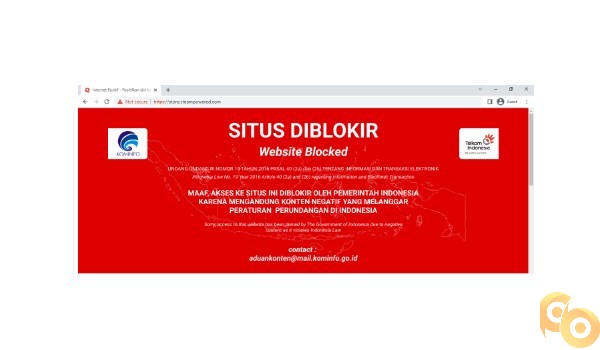 Blokir dari Pemerintah
