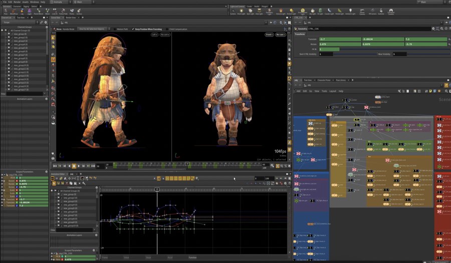 Aplikasi Pembuat Animasi 3D