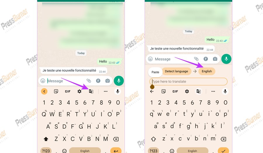 Cara Menerjemahkan Pesan di Whatsapp